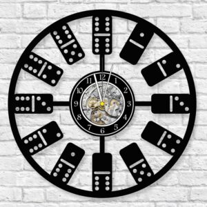 Reloj Casino Fichas de Domino Concentricas 2282