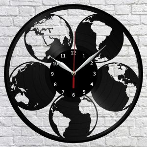 Reloj Planeta Tierra Hemisferios 2302