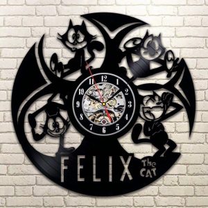 Reloj El Gato Felix 4 Gatos Silueta 2318