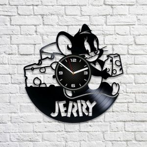 Reloj Tom & Jerry Raton con trozo de queso 2605