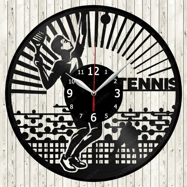 Reloj Tenis 2 jugadores en la cancha 2867
