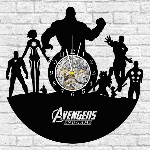 Reloj Avengers End Game Siluetas Personajes 3154