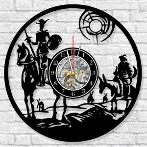Reloj Don Quijote de la Mancha Siluetas 3187