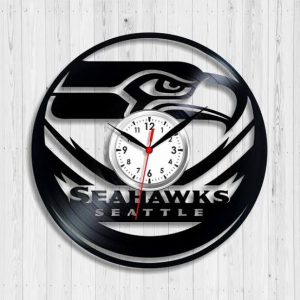 Reloj Seattle Seahawks Logo y Banner 3332