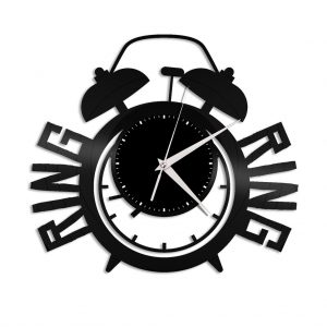 Reloj Siluetas Reloj Antiguo Alarma 3397