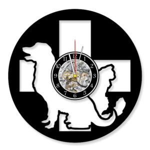 Reloj Veterinaria Perro, Gato y Cruz 3400