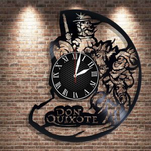 Reloj Don Quijote de la Mancha Caricatura 3537