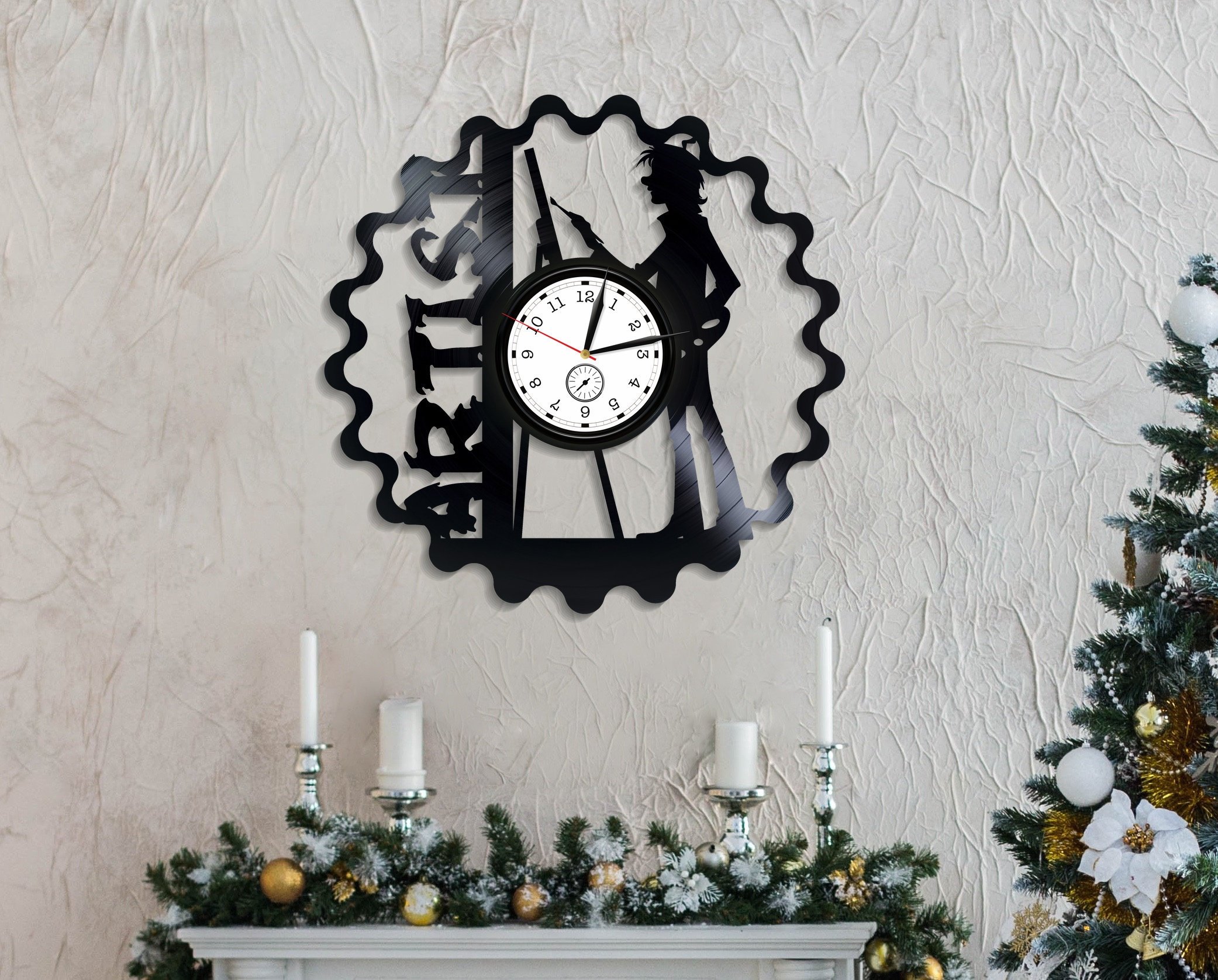 Reloj Artista Pintando Cuadro 3539