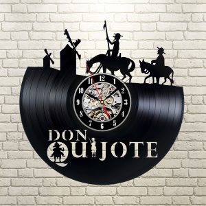 Reloj Don Quijote de la Mancha Siluetas 3542