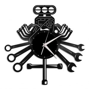 Reloj Mecanico Motor y Herramientas 3569