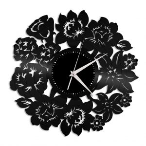 Reloj Plantas Rosas 3839