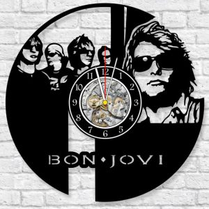 Reloj Bon Jovi Integrantes Siluetas 4119