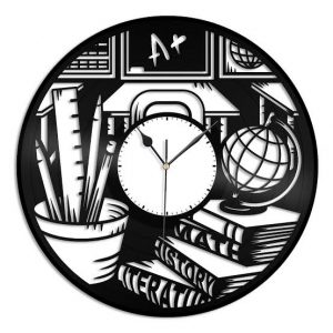 Reloj Maestro Silueta Salon de clases 4214