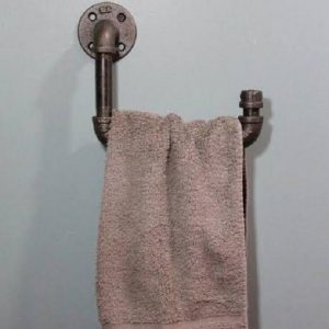 Baño Toallero Industrial Vintage 8556