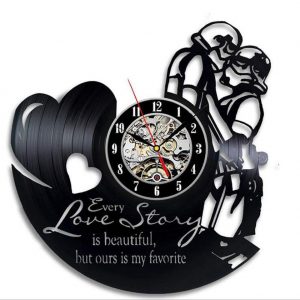 Reloj Amor Star Wars Pareja Storm Troopers Besandose 4351