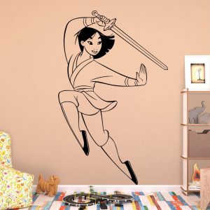 Vinil Mulan Personaje Chico 6035
