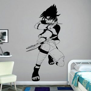 Vinil Naruto  Personaje Sasuke Uchiha Grande 6084