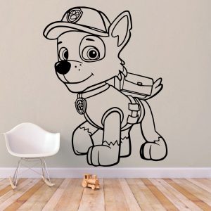 Vinil Paw Patrol Personaje Rocky Grande 6450