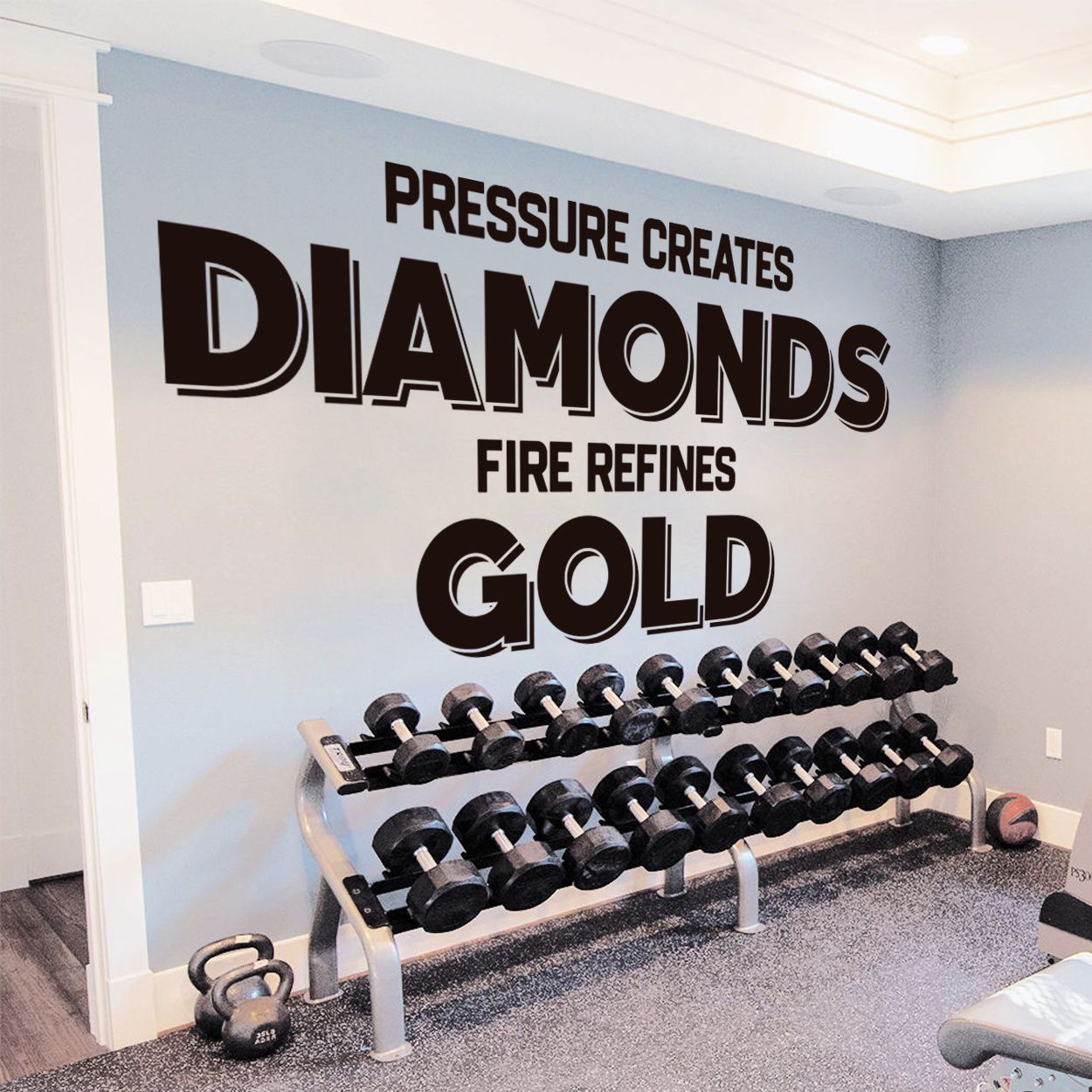 Vinil Gym Diamonds and Gold Chico 6518
