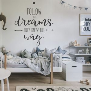 Vinil Frases Follow your Dreams Grande 7092