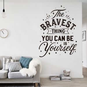 Vinil Frases Be Yourself Mediano 7096