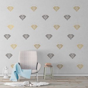 Vinil Figuras Paquete 10 Diamantes 7506