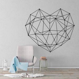 Vinil Figuras Corazon Mediano 7529