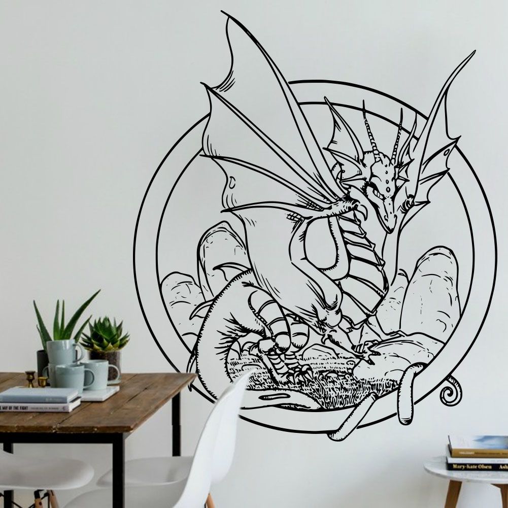 Vinil Fantasia Dragon Grande 7624