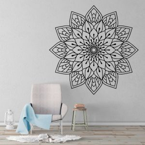 Vinil Mandalas Flor Chico 7629