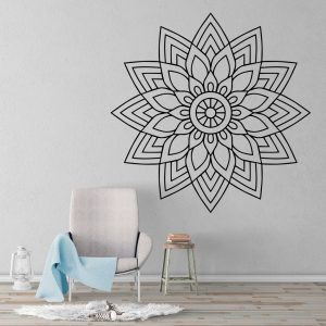 Vinil Mandalas Flor Chico 7632