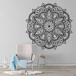 Vinil Mandalas Flor Grande 7660