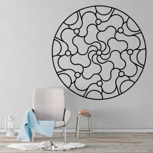 Vinil Mandalas Minimalista Grande 7663