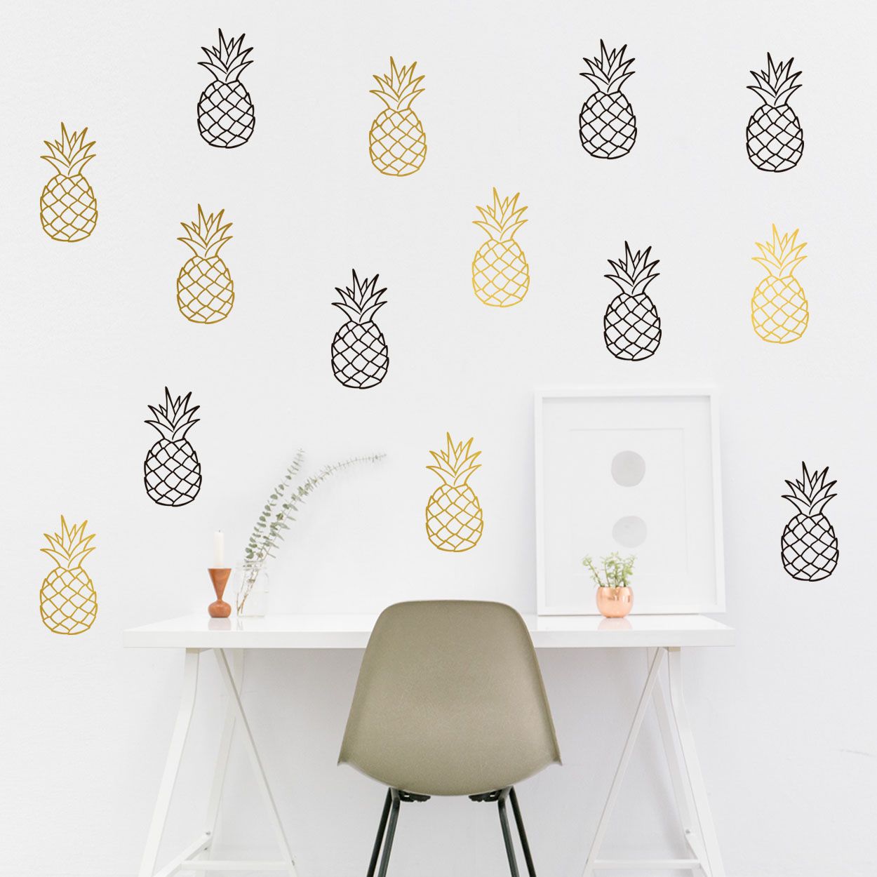 Vinil Fruta Paquete 10 Pinas Chico 7686 – www.hechoenmadera.com