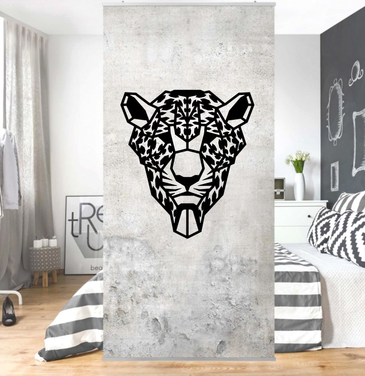 Animales Jaguar Geometrico 3D 9029