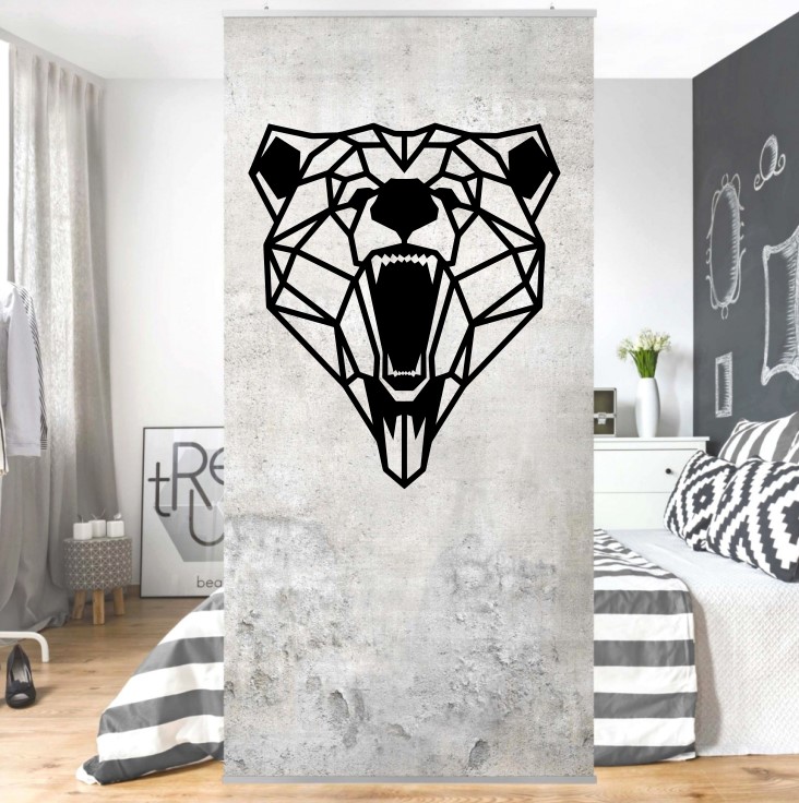 Animales Oso Geometrico 3D 9031